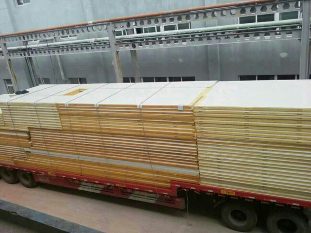 冷庫建造施工現場